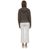 솔레지아 여성 니트 후드 집업 - 카키, M 솔레지아 여성 니트 후드 집업 - 카키, M