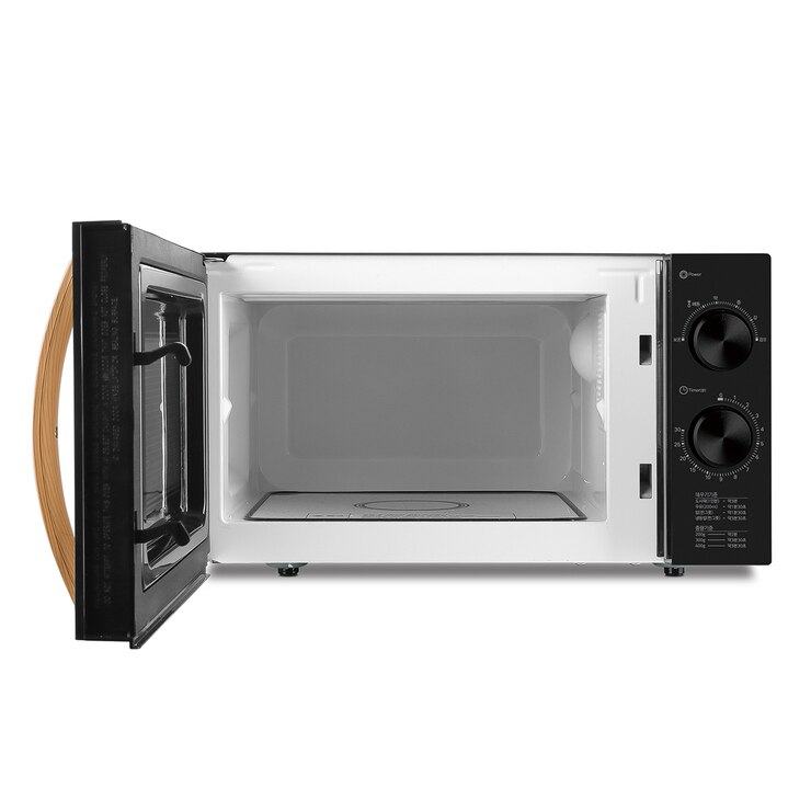 매직쉐프 플랫타입 다이얼 전자레인지 20L MEM-CG20FMB - 블랙