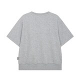 컬럼비아 여성 코튼 스웨트 셋업 - 멜란지 그레이, S