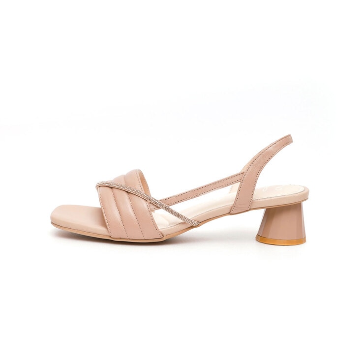 엘리자베스 스튜어트 램스킨 쥬얼 라인 샌들