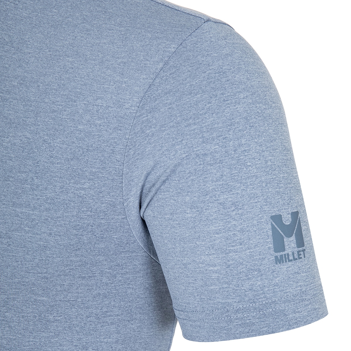 밀레 남성 아스킨 반소매 티셔츠 - 블루