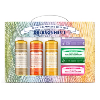 닥터브로너스 퓨어 캐스틸세트(캐스틸솝&바솝)