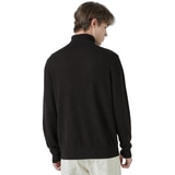 바인 남성 캐시미어 100% 터틀넥 - 브라운, XL