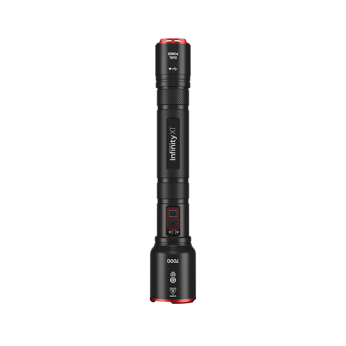 Infinity X1 7000루멘 듀얼파워 LED 손전등