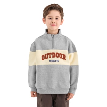 아웃도어 프로덕츠 키즈 하프 집업