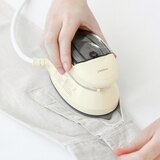 무아스 트래블 프리볼트 스팀다리미 MISM1 - 크림