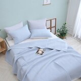 April At Home 앤더슨 양모 워싱 스프레드 - 퀸, 블루