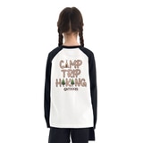 아웃도어 프로덕츠 키즈 긴소매 티셔츠 - 블랙