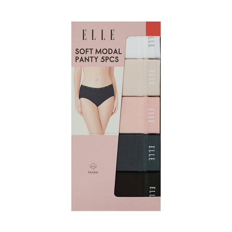 엘르 여성 소프트 모달 팬티 5매