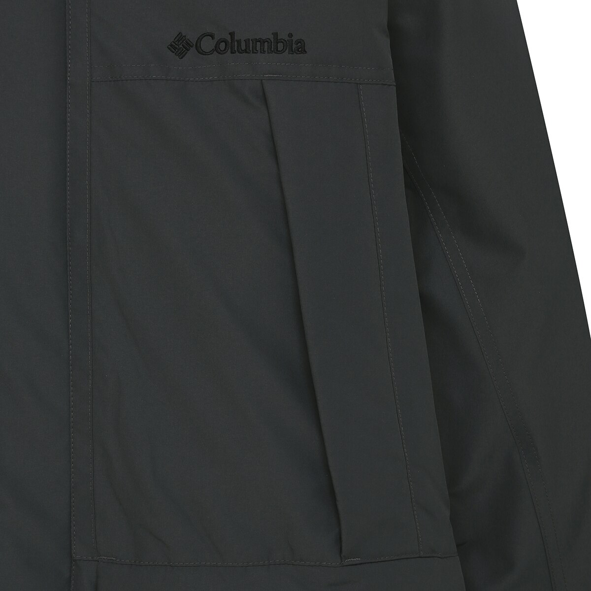 컬럼비아 남성 헤비 다운 재킷 - 차콜