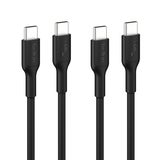 벨킨 60W USB-C to C 충전 케이블 1m x 2PK - 블랙