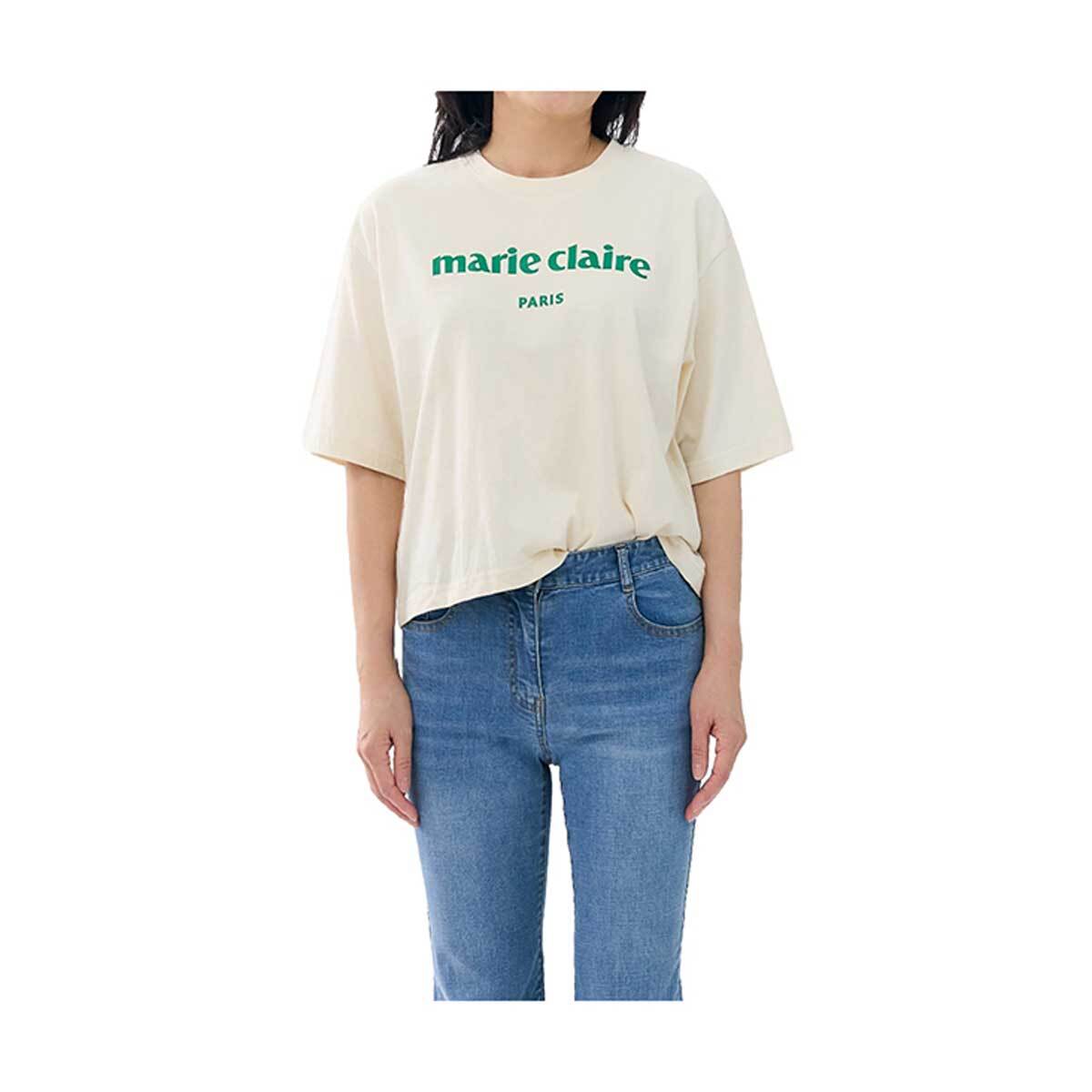 마리끌레르 여성 반소매 티셔츠