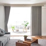 고기능 암막커튼 380x230/240 - 패턴 A (쿨그레이), 230