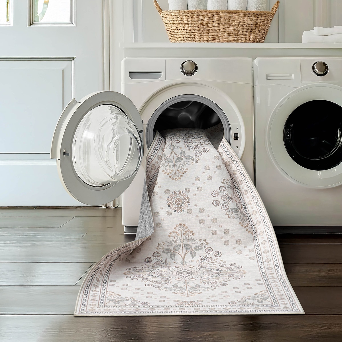 Wyatt&Ash 워셔블 러그 160x226cm - 아이보리