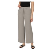 크레송 여성 와이드 밴딩 팬츠