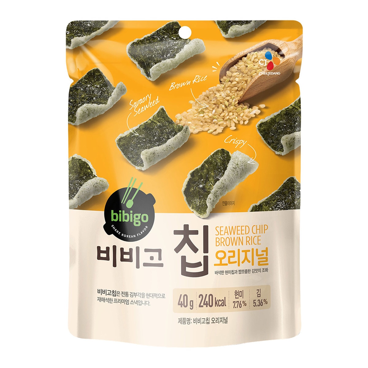 CJ 비비고 칩 오리지널 40g x 10개