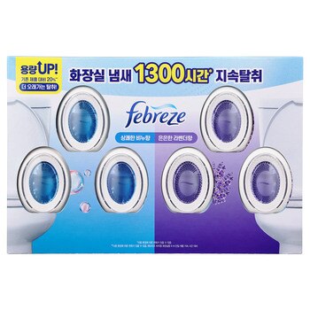 페브리즈화장실비치형 6.3ml x 6ea