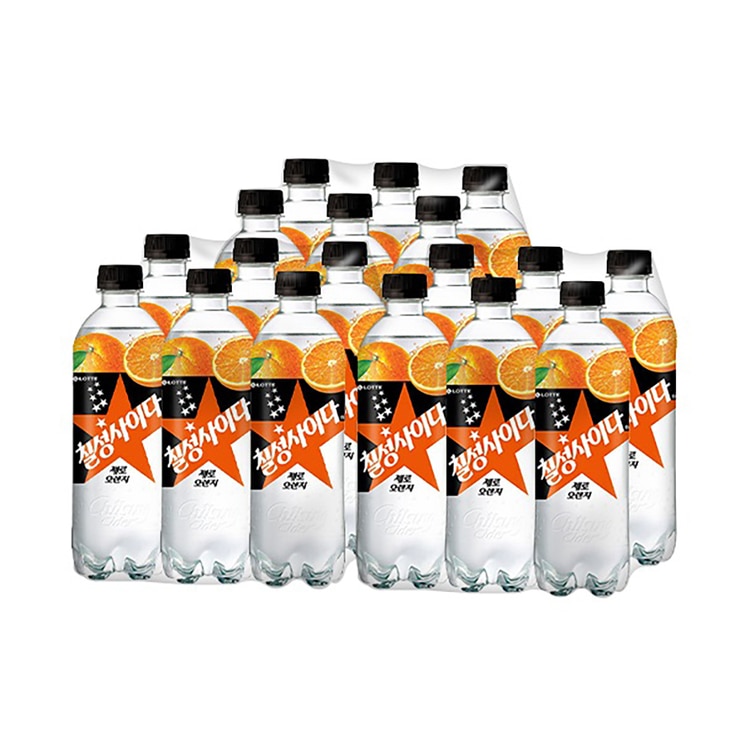 Chilsung Cider Zero Orange 500ml x 18 687564