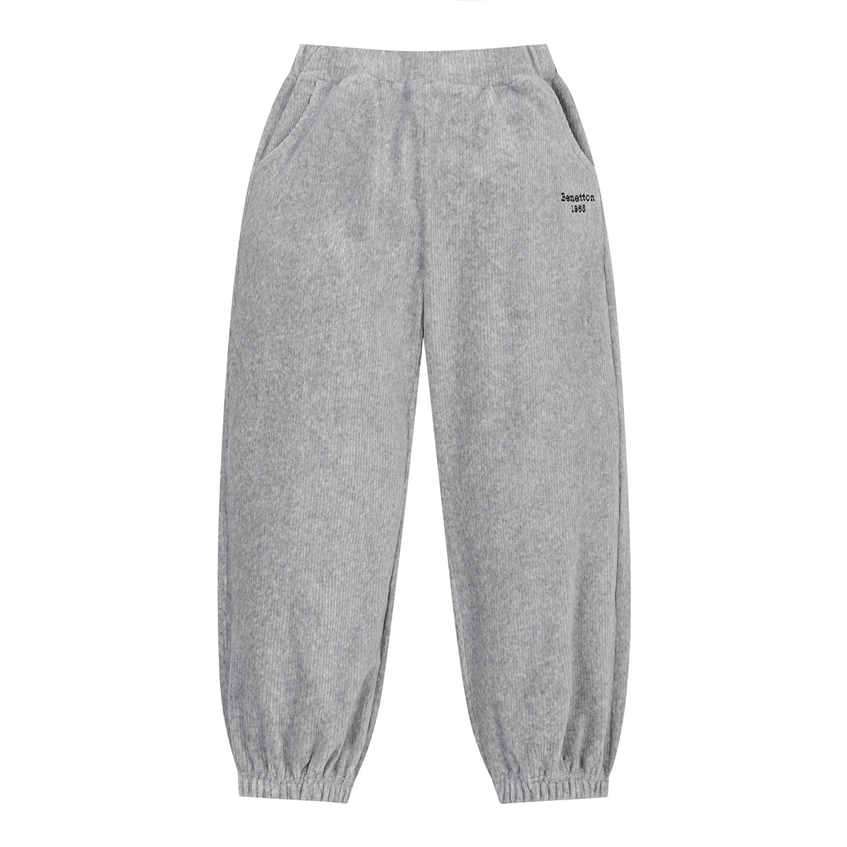 베네통 키즈 벨로아 팬츠