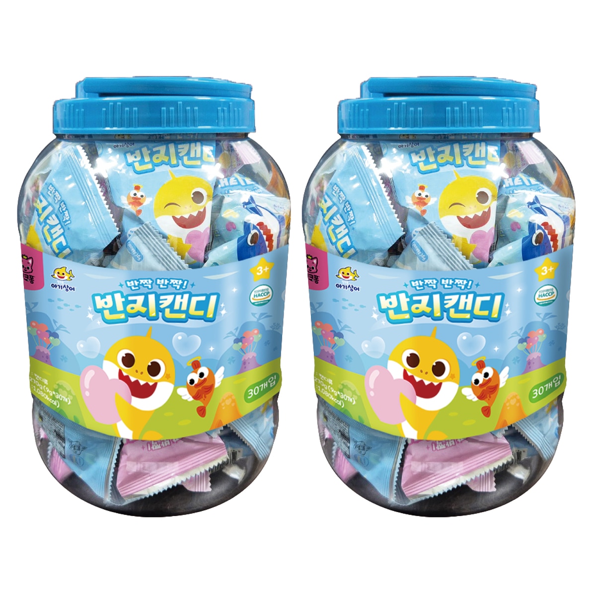 핑크퐁 아기상어 반지캔디 9g x 30 x 2