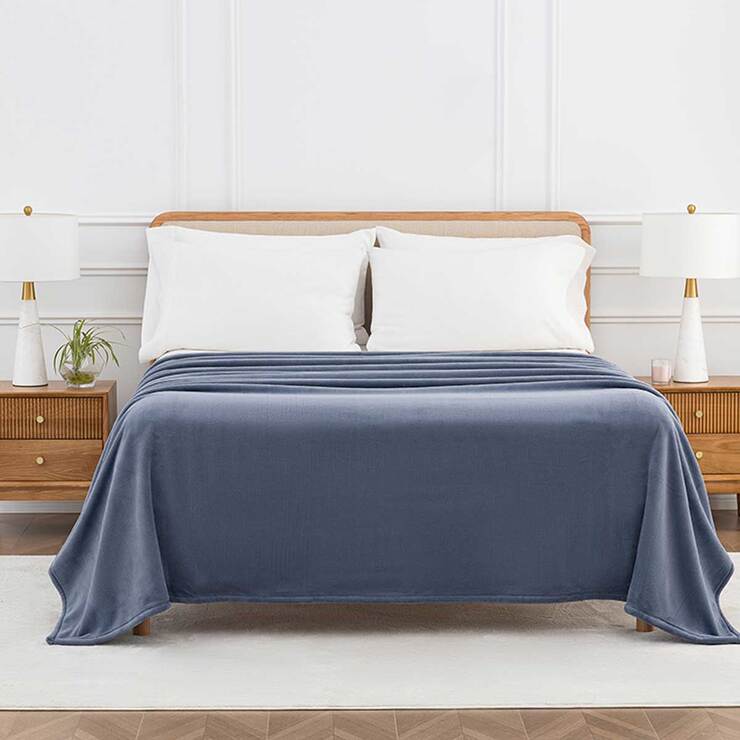 Berkshire 럭스 로프트 담요 249 x 234cm - 블루 Berkshire 럭스 로프트 담요 249 x 234cm - 블루