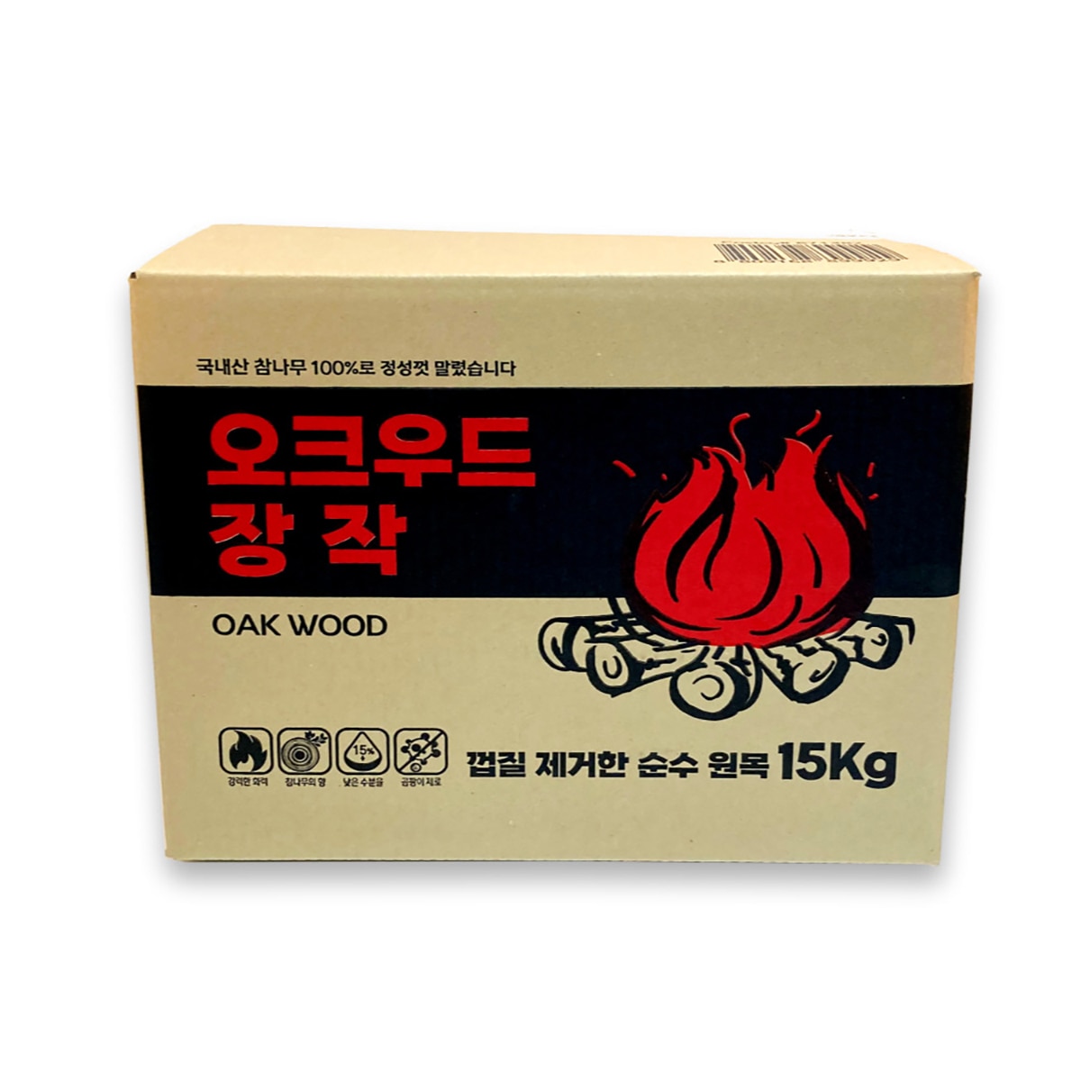 오크우드 장작 15kg