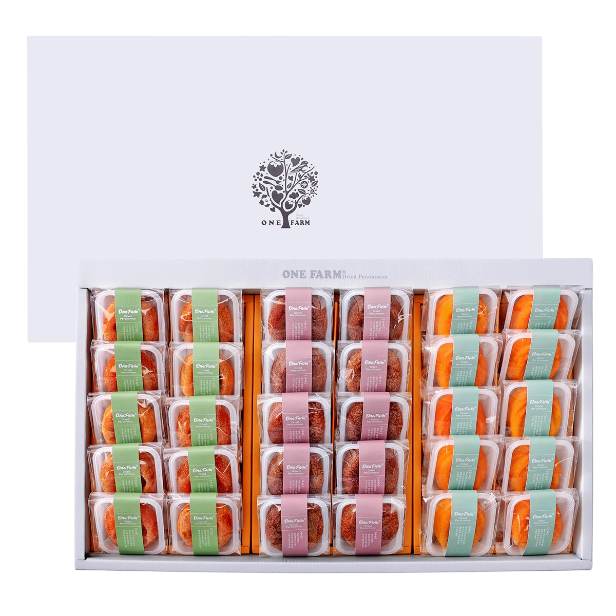 프리미엄 유명산지 모듬곶감 선물세트 1.4kg (30입) x 50ct