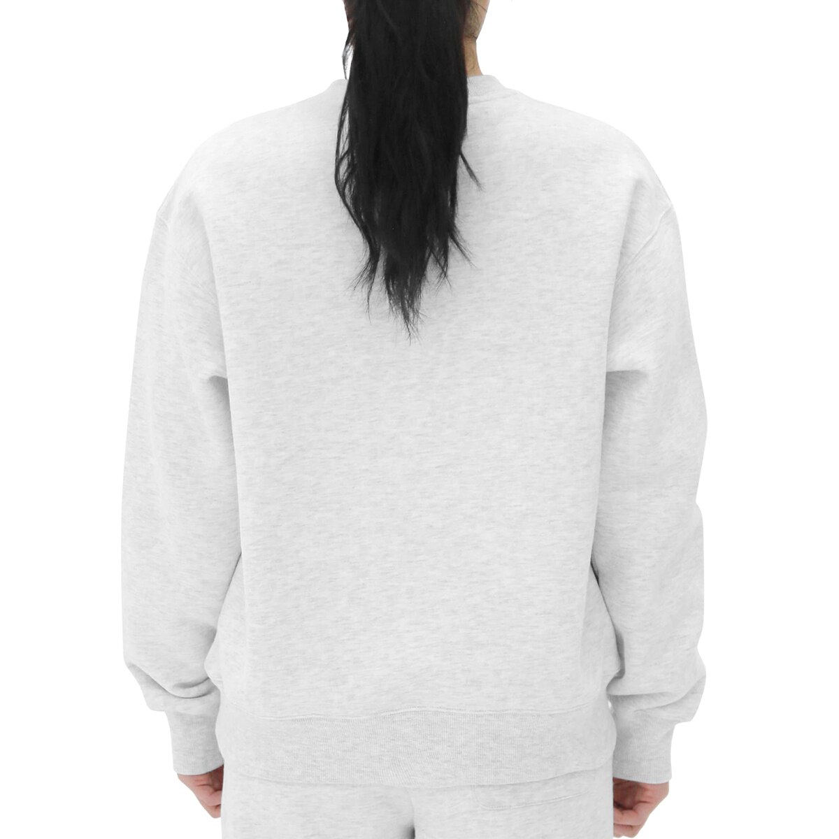 아웃도어 프로덕츠 여성 플리스 스웨트셔츠 - 멜란지 화이트