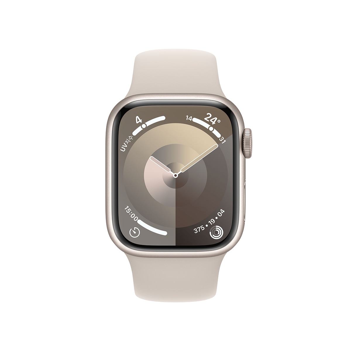 Apple Watch S9 41mm GPS STL/STL 스포츠 밴드 - S/M