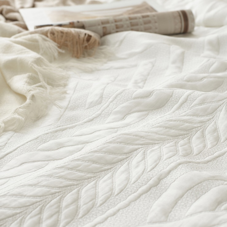 박홍근홈패션 인견 3중직 스프레드 -퀸, 화이트