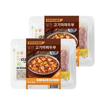 마이셰프알찬고기마파두부 719g x 2