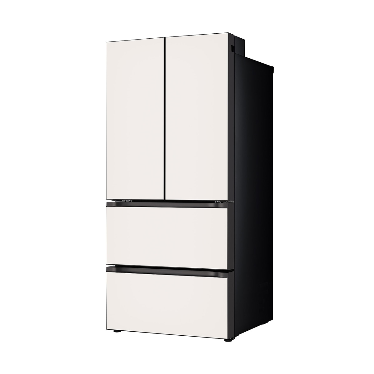 엘지 오브제 김치냉장고 491L- 글라스 베이지