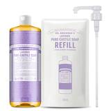 닥터 브로너스 퓨어 캐스틸 솝 740ml+300ml 닥터 브로너스 퓨어 캐스틸 솝 740ml+300ml