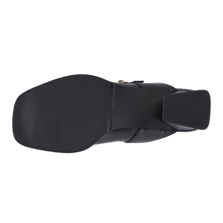 엘리자베스 스튜어트 양가죽 메리제인뮬 - 블랙, 250mm