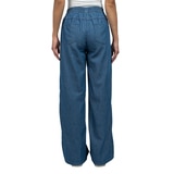 잭스 걸프렌드 여성 밴딩 데님 팬츠 - 미디엄 워시, S