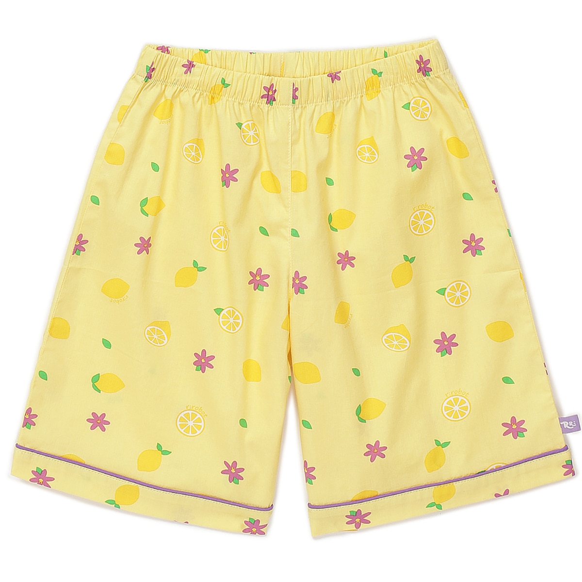 알로봇 키즈 파자마 세트 - 옐로우