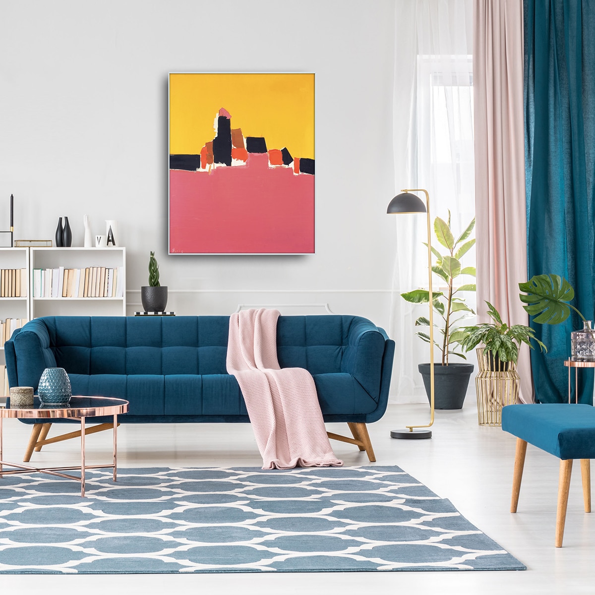 지클레 그림 액자 (80 x 60cm 또는 60 x 80cm) - 니콜라스 드 스탈, 시러큐스 지클레 그림 액자 (80 x 60cm 또는 60 x 80cm) - 니콜라스 드 스탈, 시러큐스