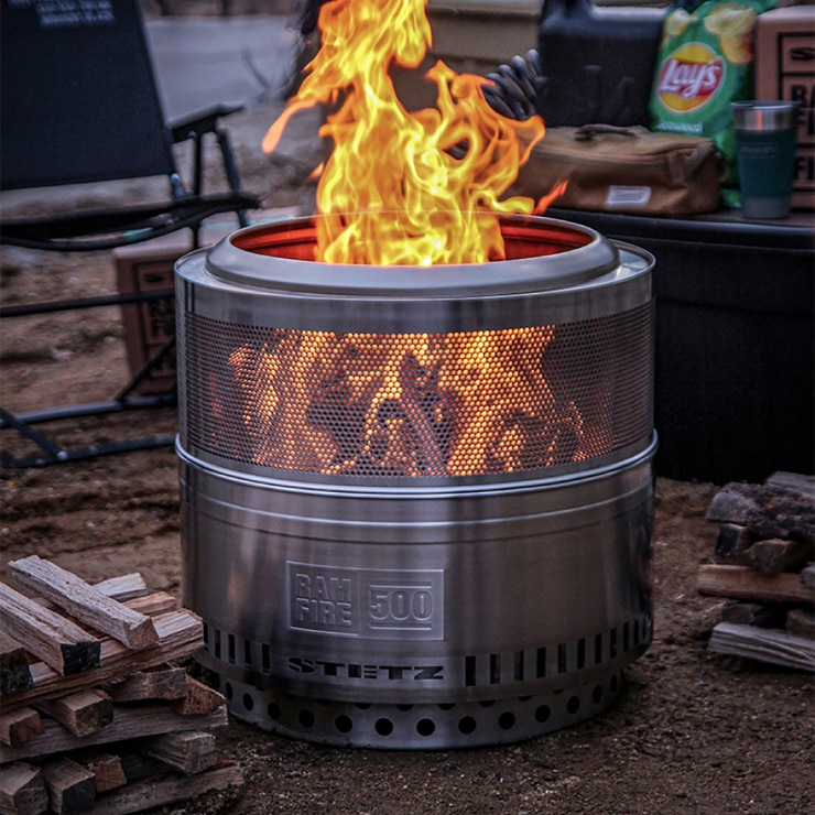 Stetz Ramfire 500 Stainless Firepit 687872