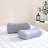 에이프릴앳홈 땅콩형 냉감 베개 2P - 그레이