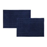 Welspun 멜란지 욕실 매트 2P - 네이비 Welspun 멜란지 욕실 매트 2P - 네이비