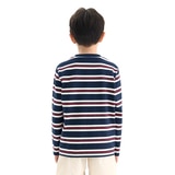 아웃도어 프로덕츠 키즈 긴소매 티셔츠 - 네이비(스트라이프)