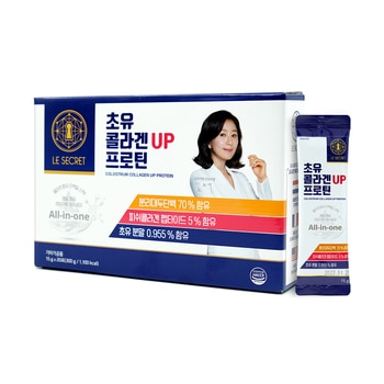 르시크릿 초유 콜라겐UP 프로틴 15g x 20포