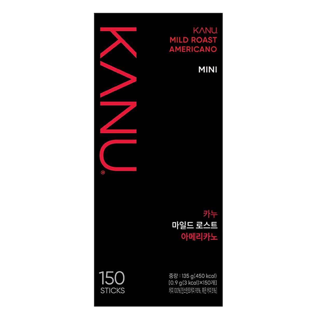 카누 미니 마일드 로스트 커피 0.9g x 150스틱
