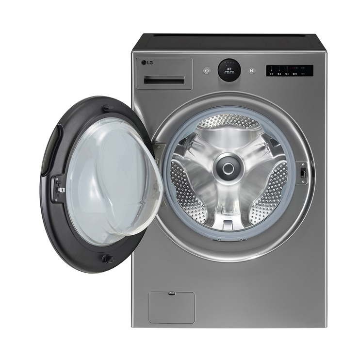 엘지 AI 오브제 세탁기 25kg- 모던스테인리스