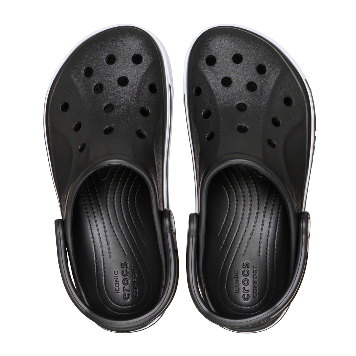 크록스 바야밴드 스포츠 클로그 - 블랙