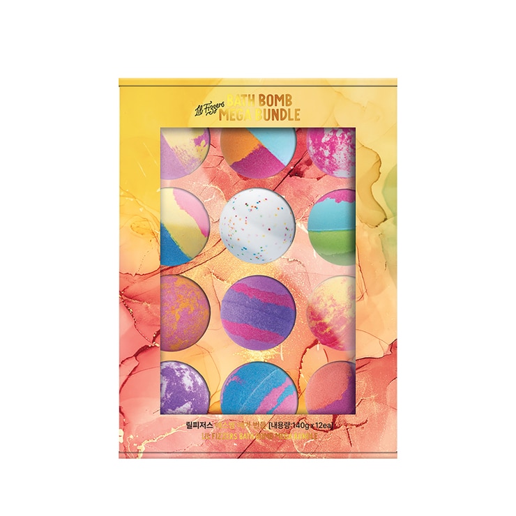 Lil Fizzers Bath Bombs Mega Bundle 140g x 12 664976