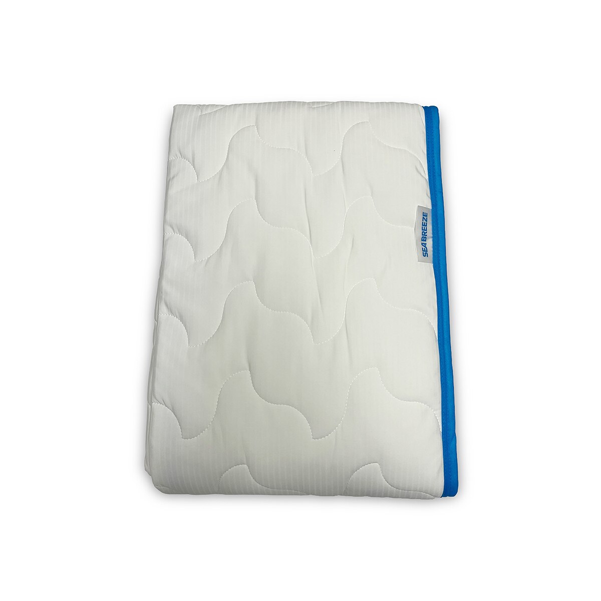 SEABREEZE 쿨 퀼팅 패드 - 싱글, 화이트