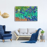 지클레 그림 액자 91x61cm - 고흐, 아이리스