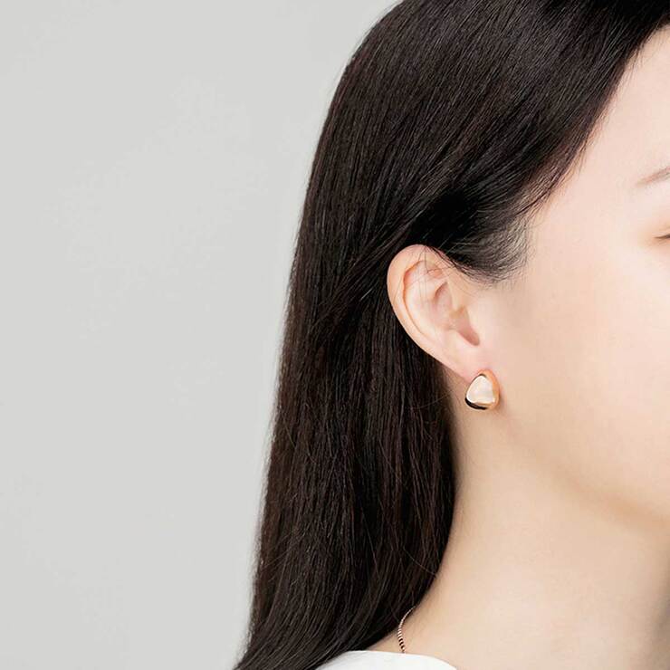 로사 파론치노 은 귀걸이 로사 파론치노 은 귀걸이