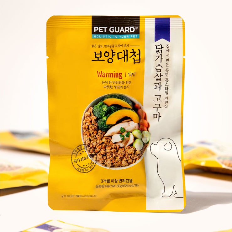 보양대첩 홈스타일 자연식 50g x 30ea - 워밍(닭가슴살과 고구마) 보양대첩 홈스타일 자연식 50g x 30ea - 워밍(닭가슴살과 고구마)